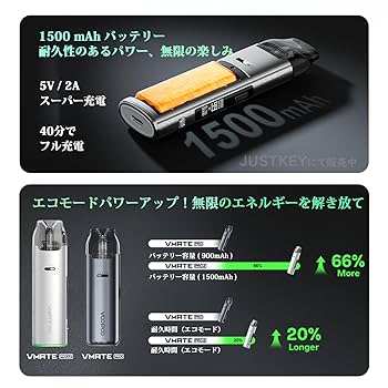 Amazon.co.jp: 【MTL&RDL向け】電子タバコ VOOPOO VMATE Pro 2